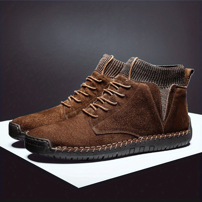 Ankle Boots Lace-up Sneakers, Comfortable And Breathable