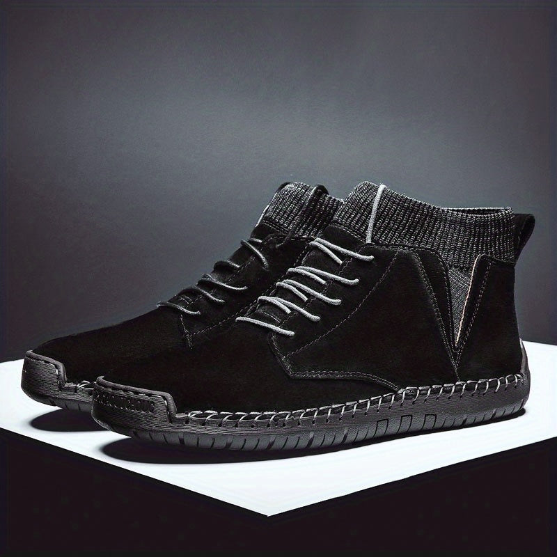 Ankle Boots Lace-up Sneakers, Comfortable And Breathable