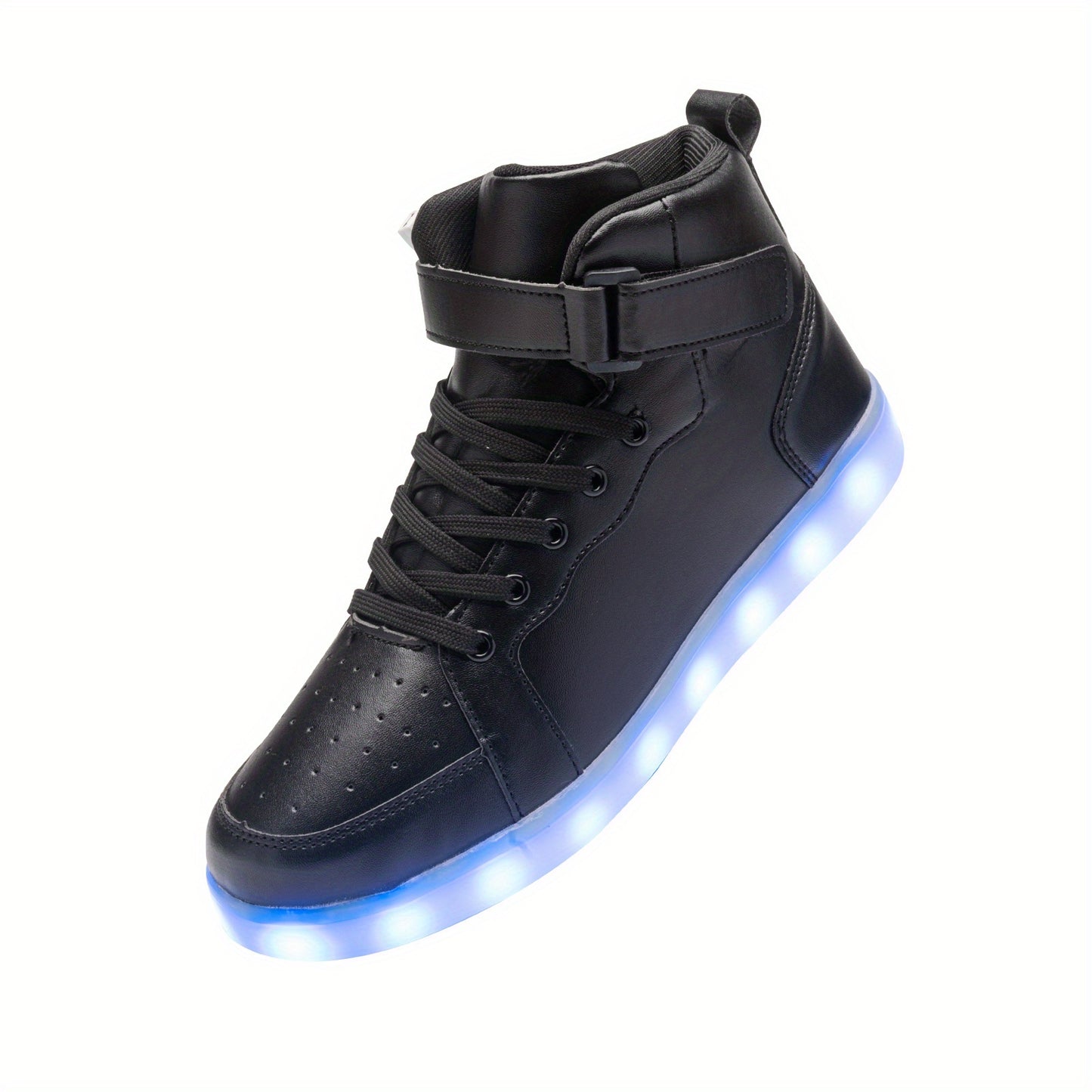 Trendy Led Light Up HighTop Sneakers, USB Charging